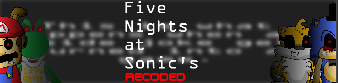 Cover image for Five Nights at Sonic's: RECODED