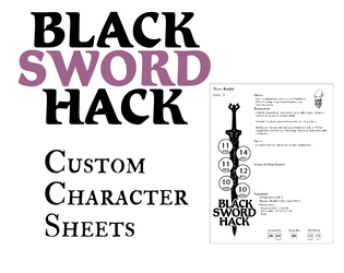 Black Sword Hack - Custom Character Sheet  