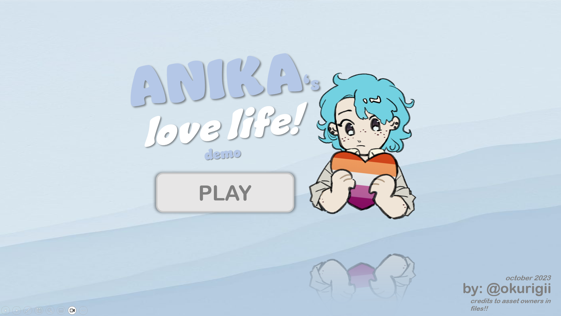 ANIKA'S LOVE LIFE - powerpoint dating sim