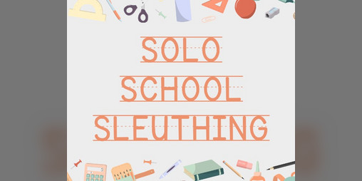 Cover image for Solo School Sleuthing