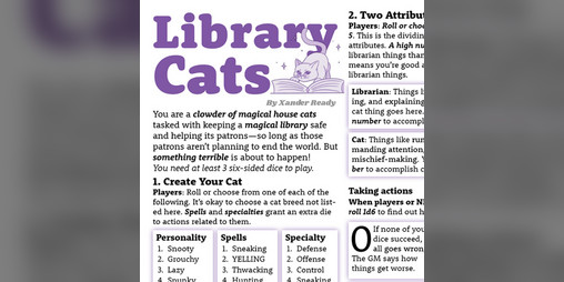 Cover image for Library Cats
