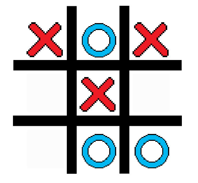 Pixel Offline Tic-Tac Toe