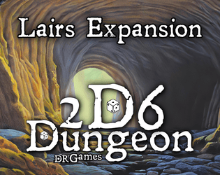 2D6 Dungeon - Lairs Expansion Vol 1  