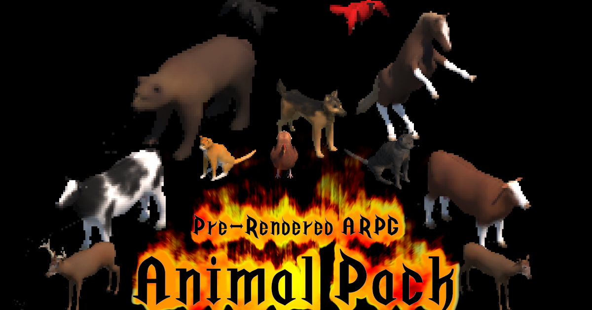 Pre-Rendered ARPG Animal Pack | Unity Asset