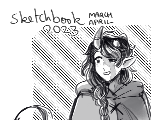 Cover image for mar-apr 2023 sketchbook