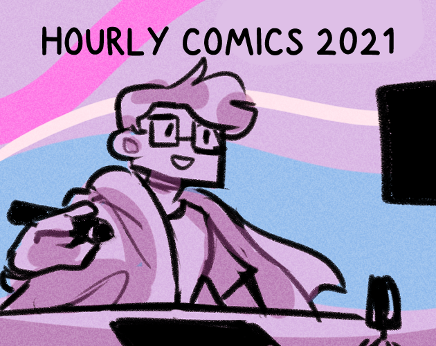 Cover image for hourly comics 2021