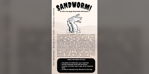 Cover image for SANDWORM