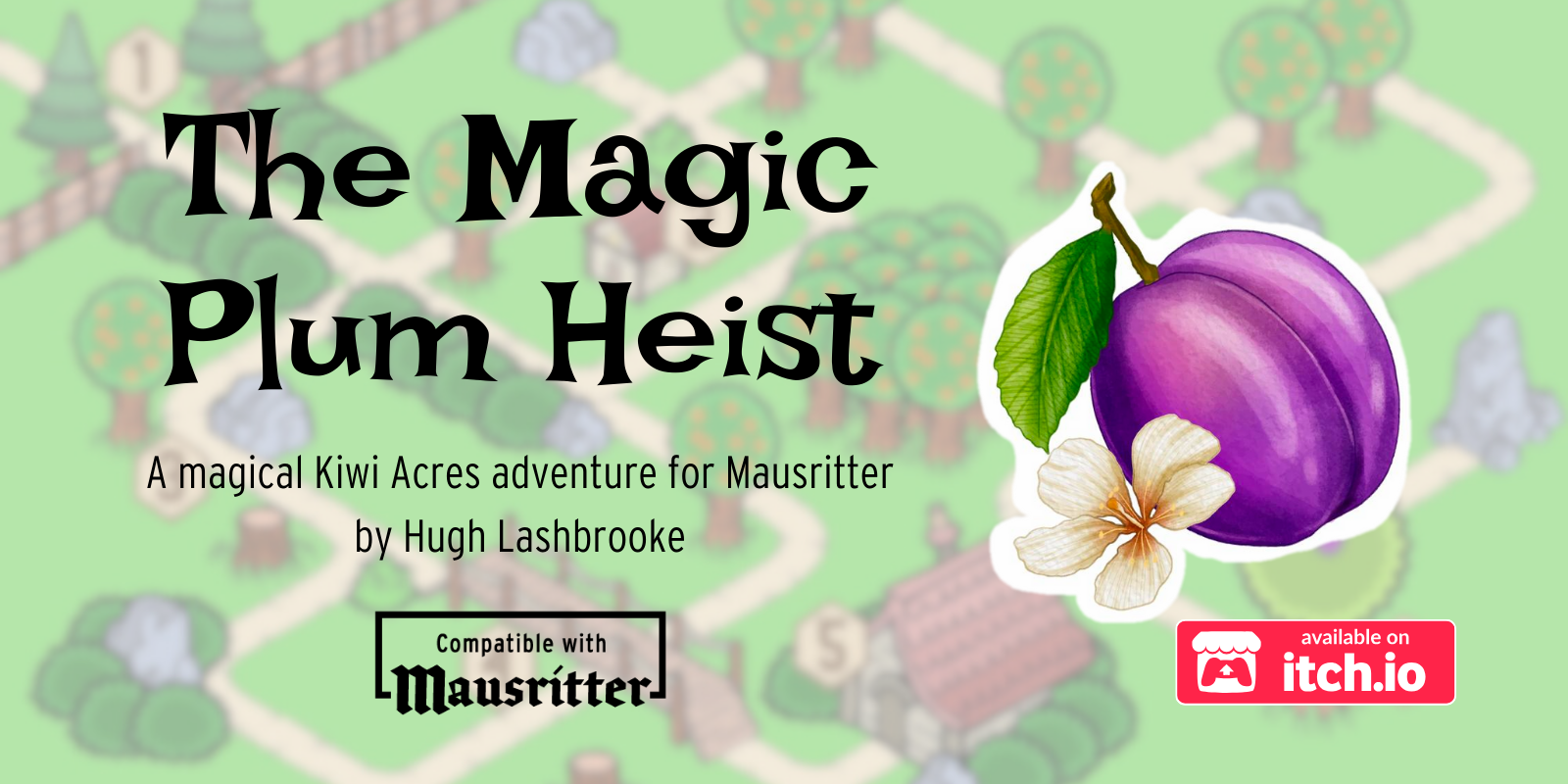 Cover image for The Magic Plum Heist