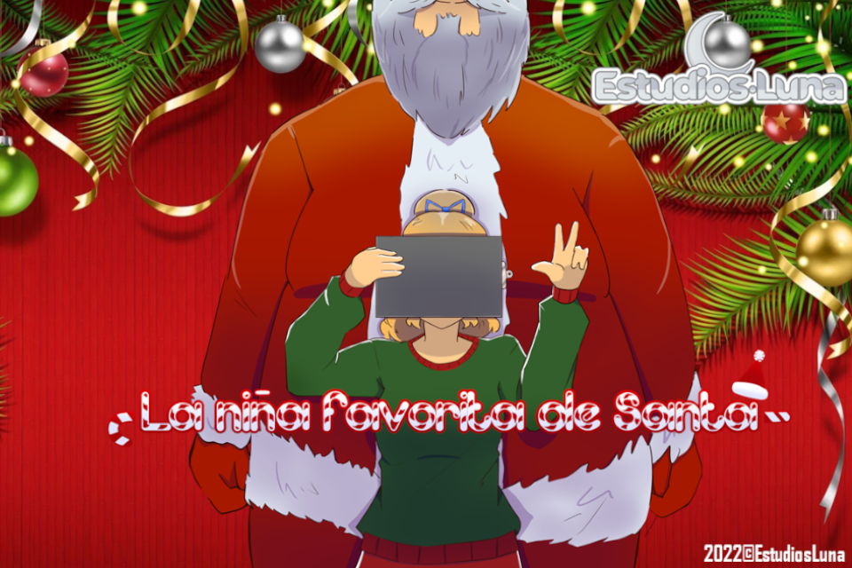 Cover image for La niña favorita de Santa