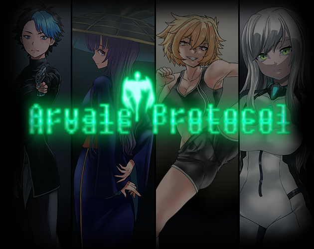 Cover art for Arvale Protocol by SurvivalMyths — adult visual novel
