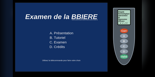 Cover image for BBIERE - Examen du code de bureaulogie