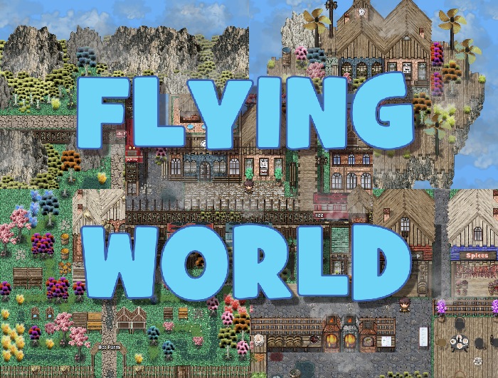 FLYING WORLD .RPG MAKER MV/MZ By NeonPixel