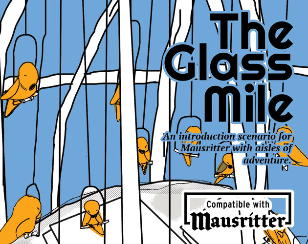 Cover image for The Glass Mile