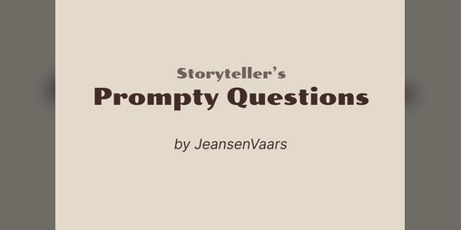 Cover image for Storyteller's Prompty Questions