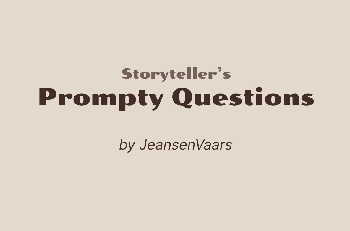 Cover image for Storyteller's Prompty Questions