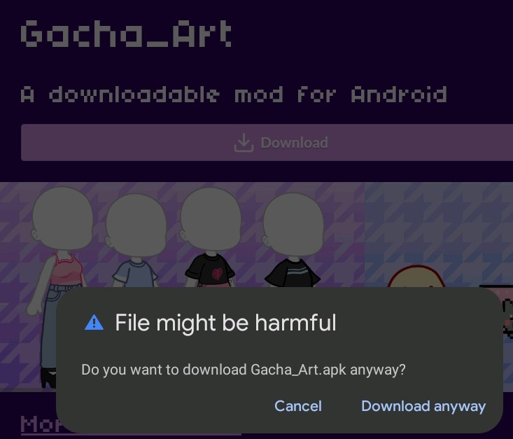 Download Gacha Art Apk Mod Help android on PC