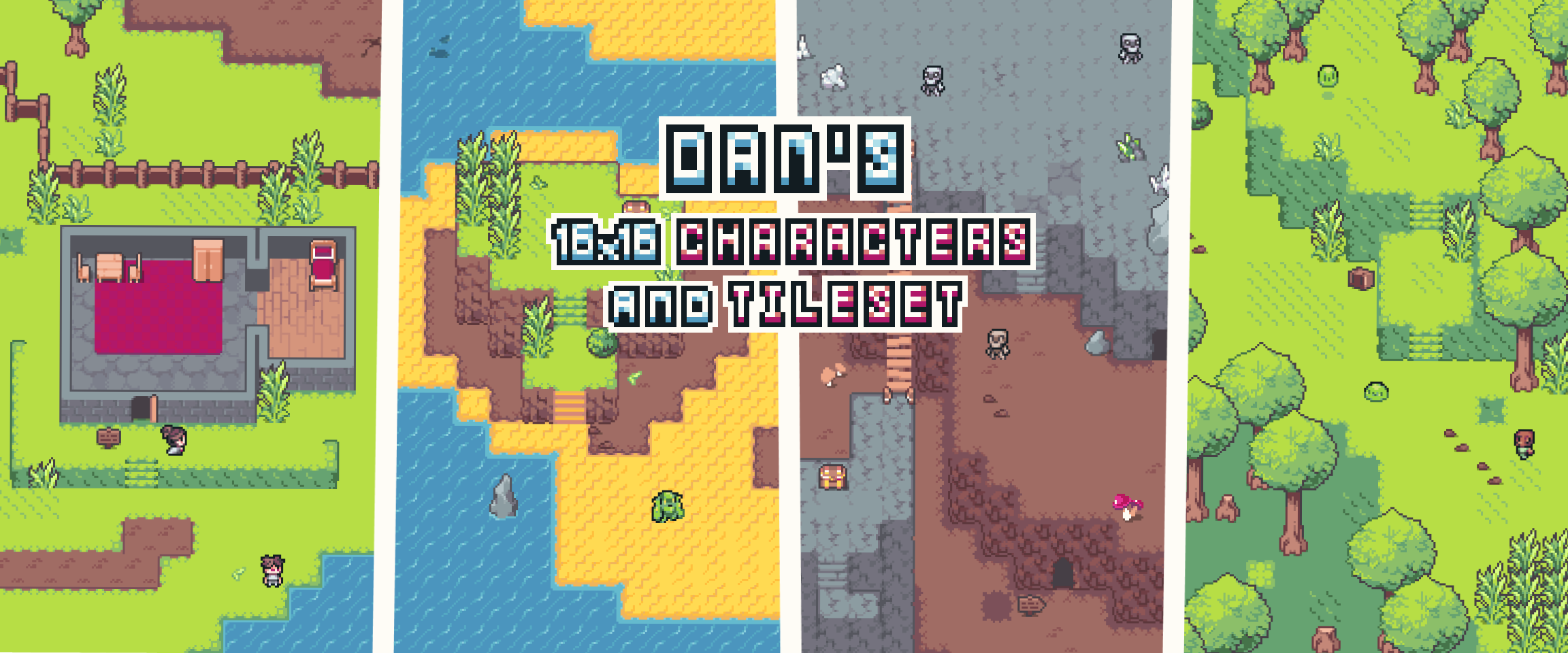 Dan's [16x16] RPG Fantasy Character and Tileset