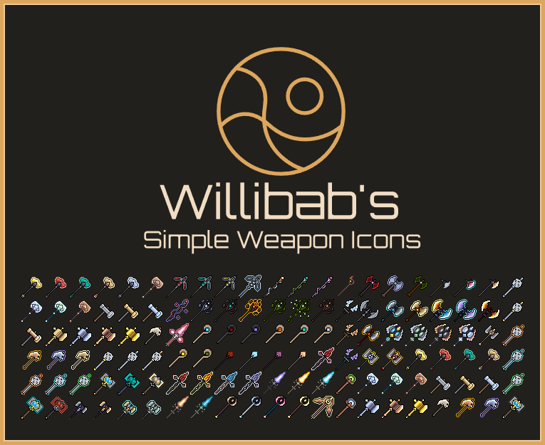Willibab's Simple Weapon Icons