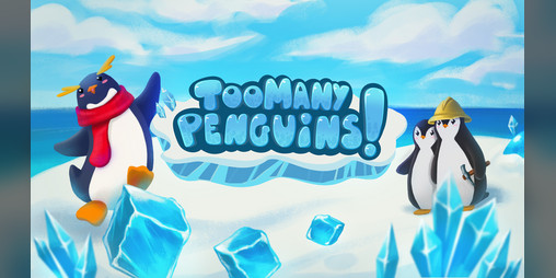 Cover image for Too Many Penguins!