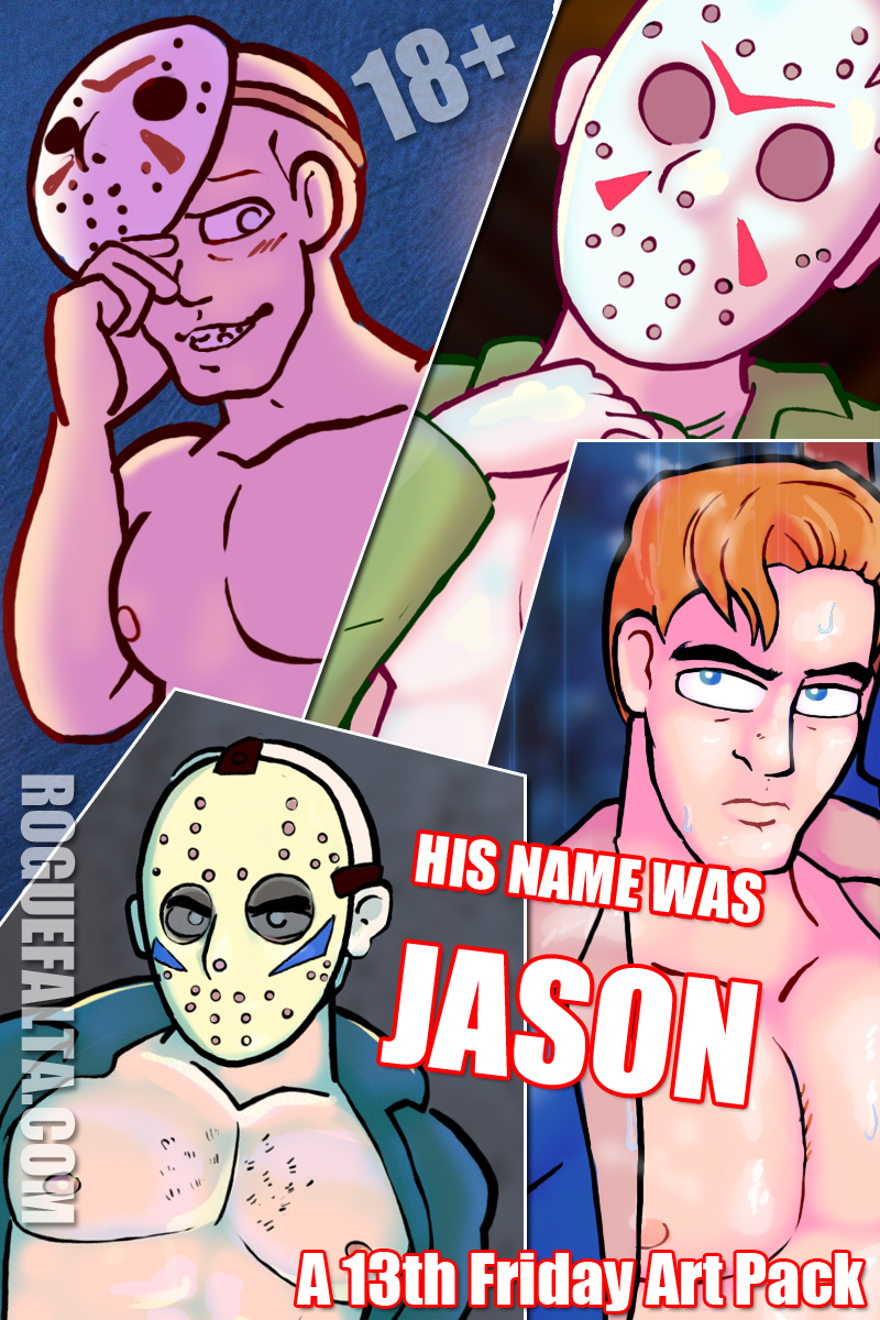 His Name Was Jason: A NSFW Art Pack