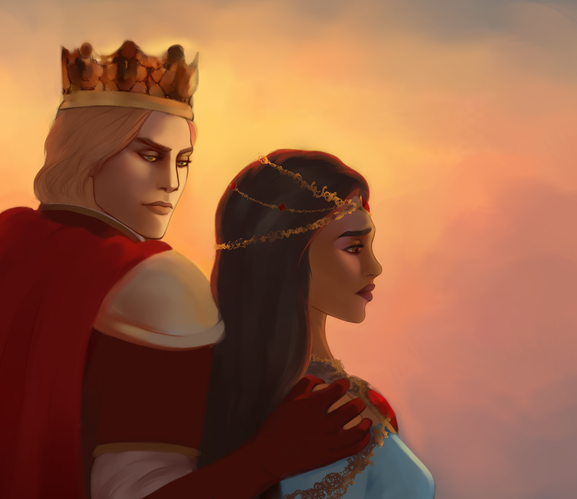 Cover image for A Song of Wolf and Phoenix