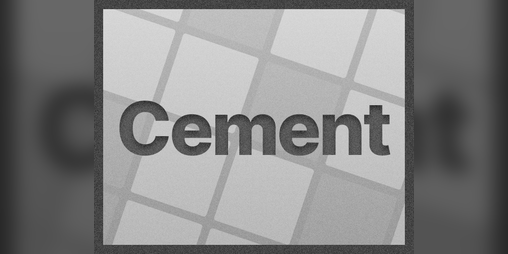 Cover image for Cement