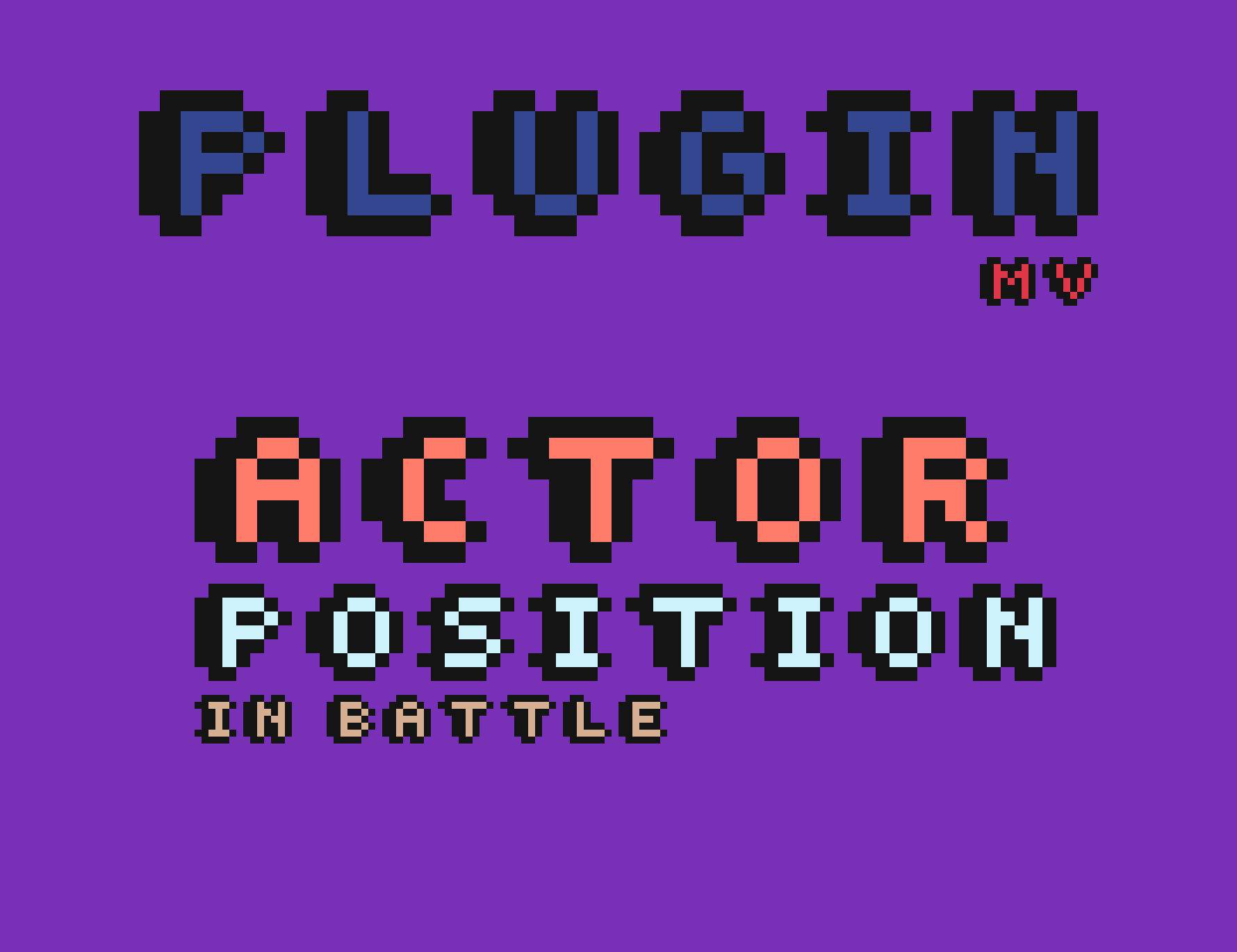 Actor Position In Battle - RPG Maker MV Plugin