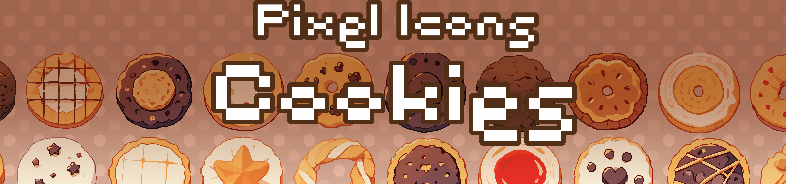 Pixel Icons: Cookies