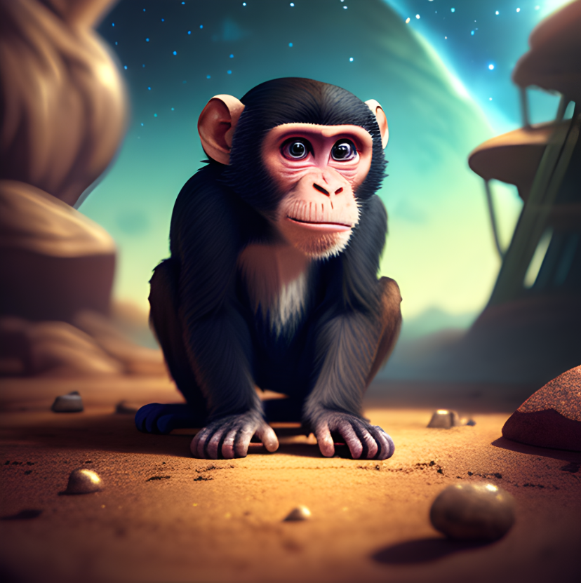 Monkey Kazien 2: Monkey In Space by StemyJD