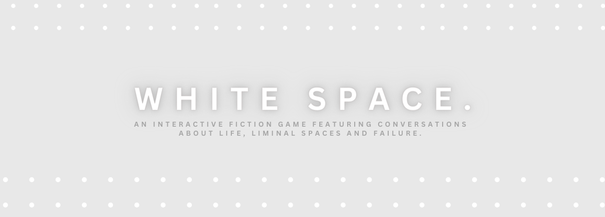 white space.