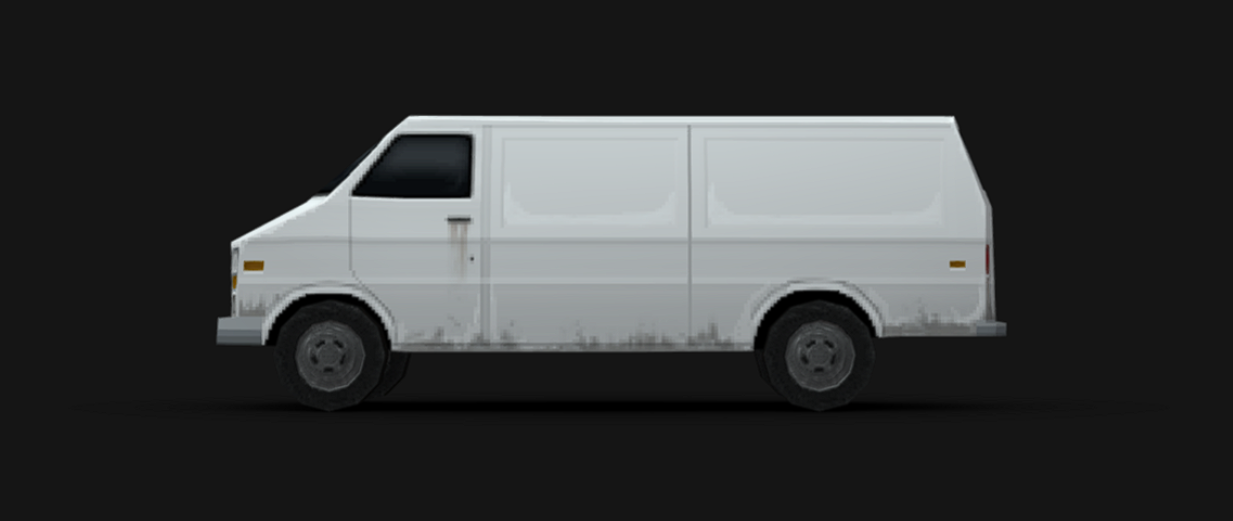 Kidnapper Van - PSX Style Car