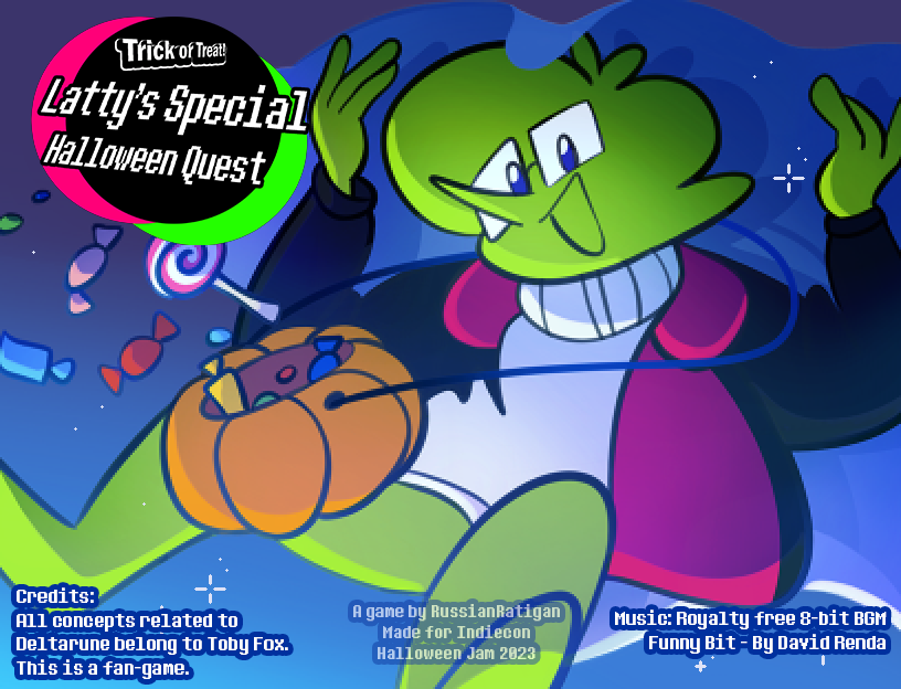 Cover image for Trick or Treat! Latty's Special Halloween Quest