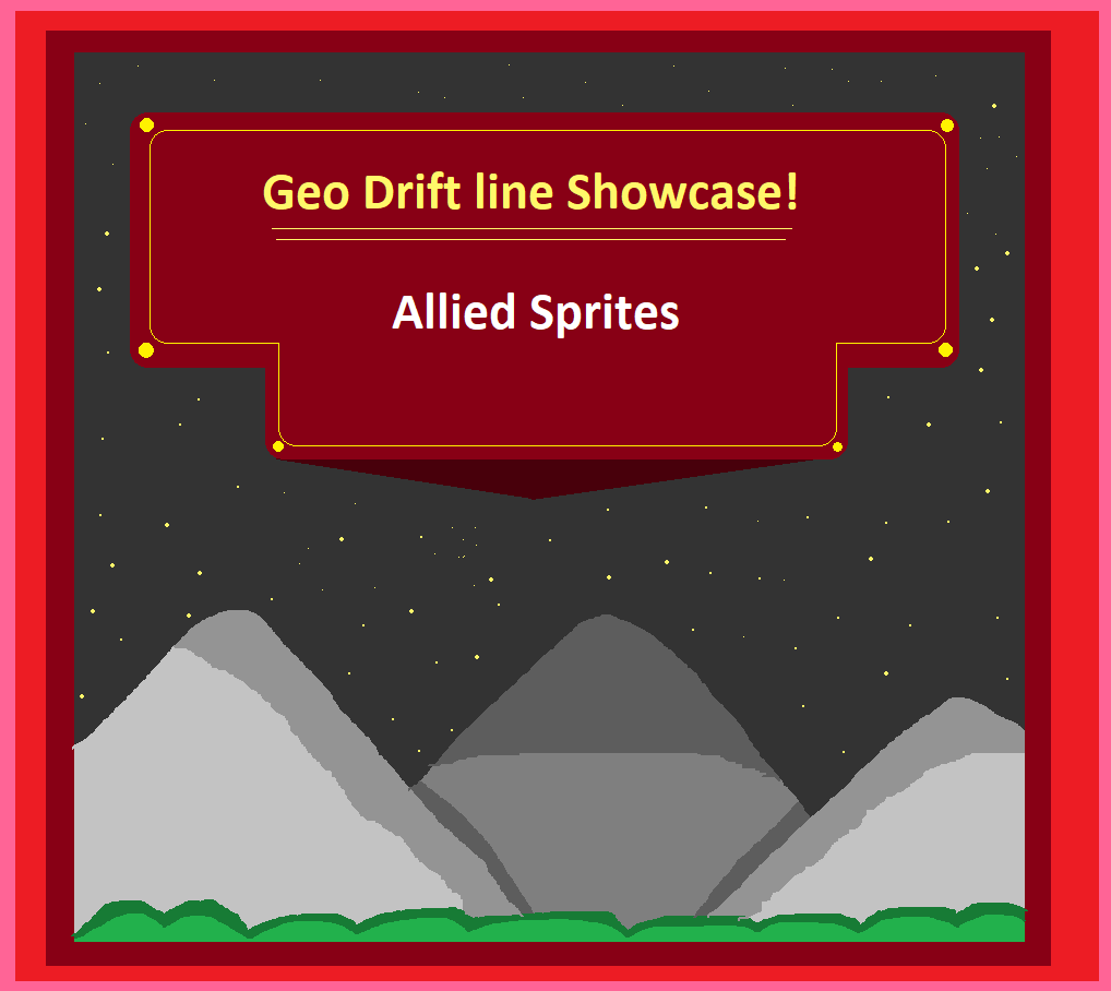 Geo Drift : sprits