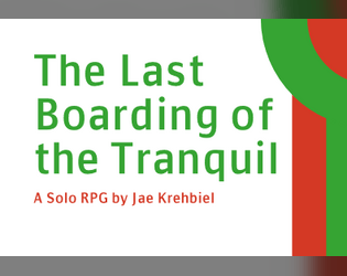 The Last Boarding of the Tranquil  