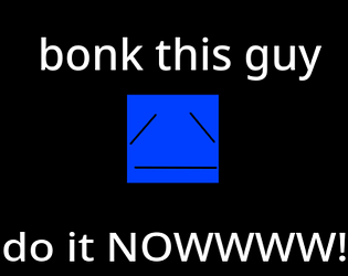 hit the blue guy!