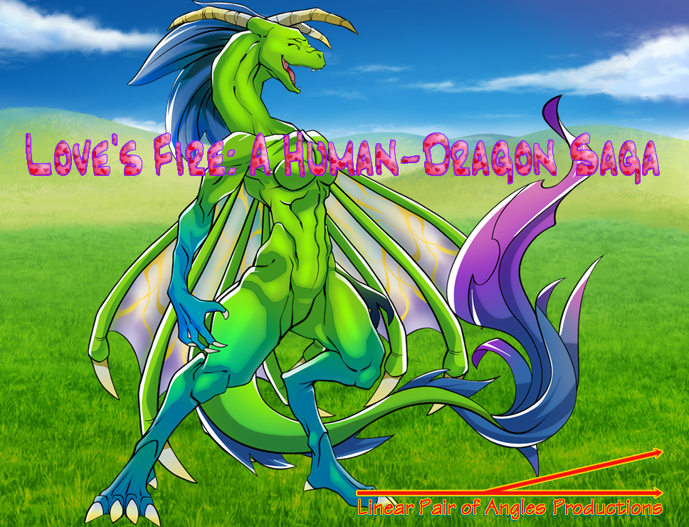 Cover image for Love's Fire - A Human/Dragon Saga