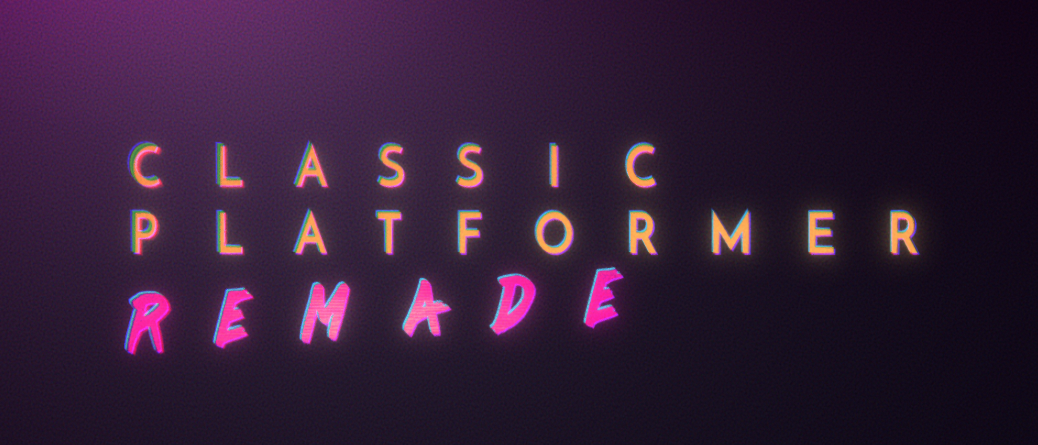 Cover image for Classic Platformer Remade