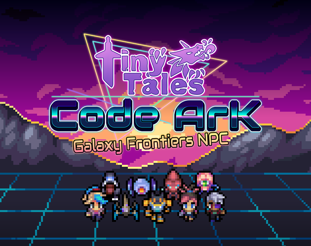 Tiny Tales Pixel 2D: Code Ark Galaxy Frontiers RPG NPC Sprite Pack