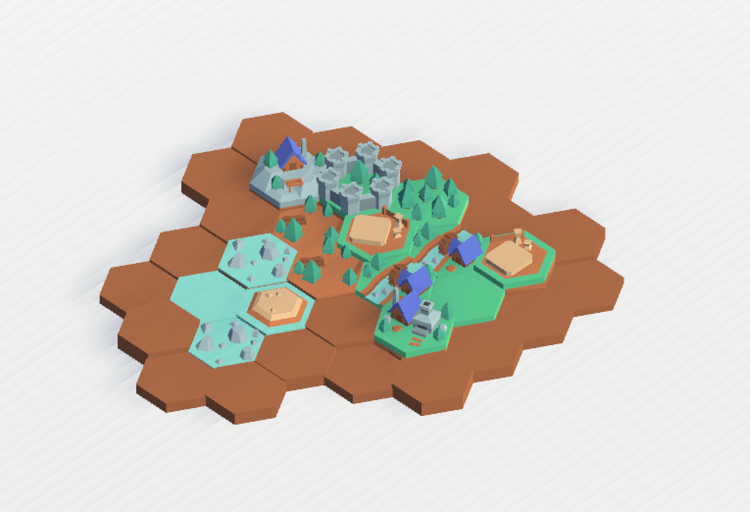 A Nice Try of Hex-Grid