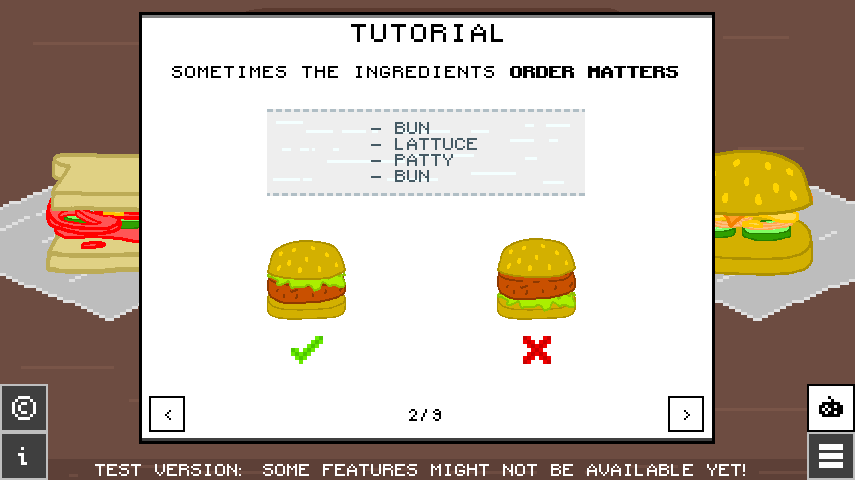 Tutorial Menu