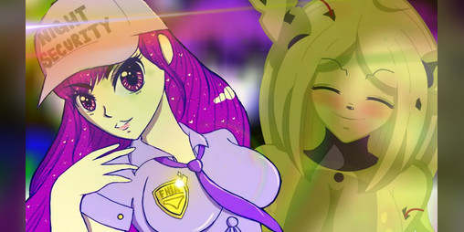 Cover image for Five Nights in Anime: The Visual Novel ReBuilt