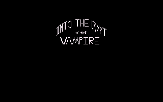 Cover image for Into the Crypt of the Vampire