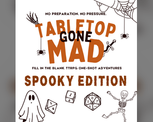 Tabletop Gone Mad: Spooky Edition  