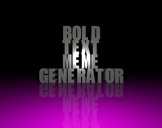 Meme Text Generator