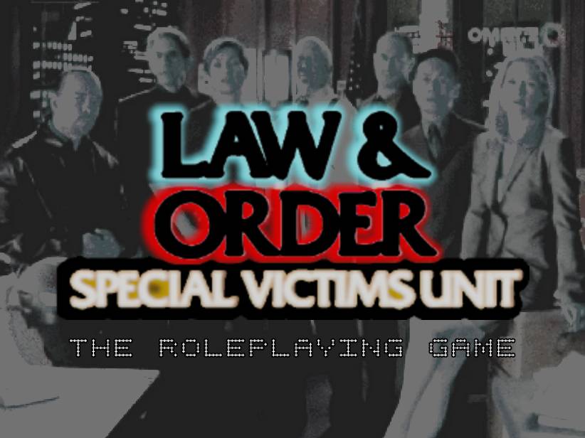 Law & Order SVU - The Roleplaying Game