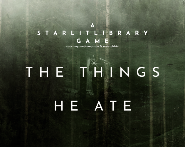 Cover image for The Things He Ate