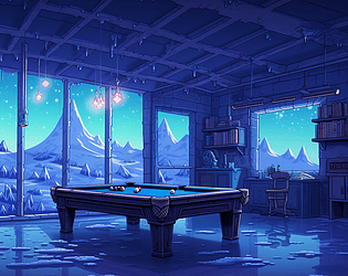 Pool on Ice!