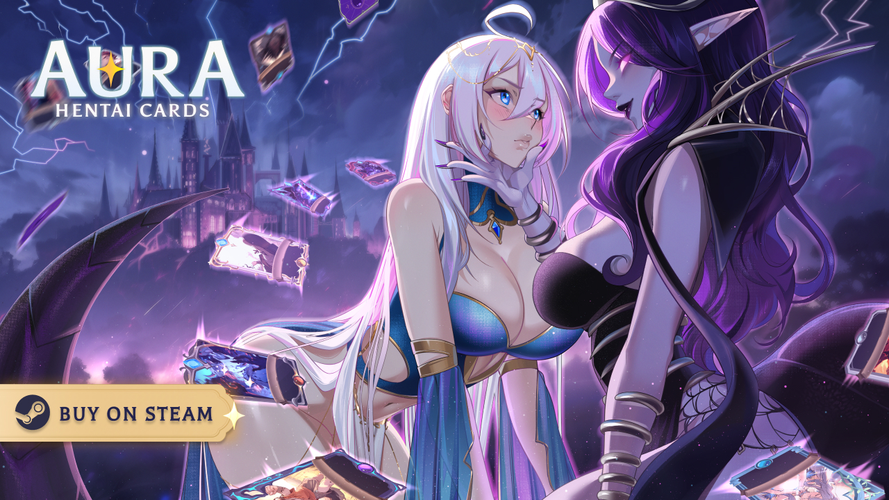 RELEASE - AURA: Hentai Cards - BUY NOW ON STEAM 💜 - WANDERER: Broken Bed |  NEW v0.9 - CHRISMAS GIFT by TOPHOUSE