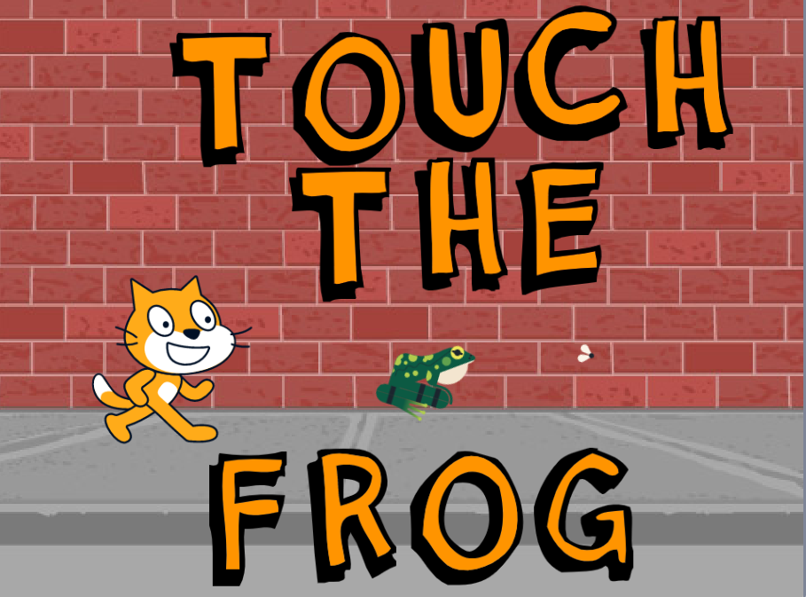 Cover image for touch the frog