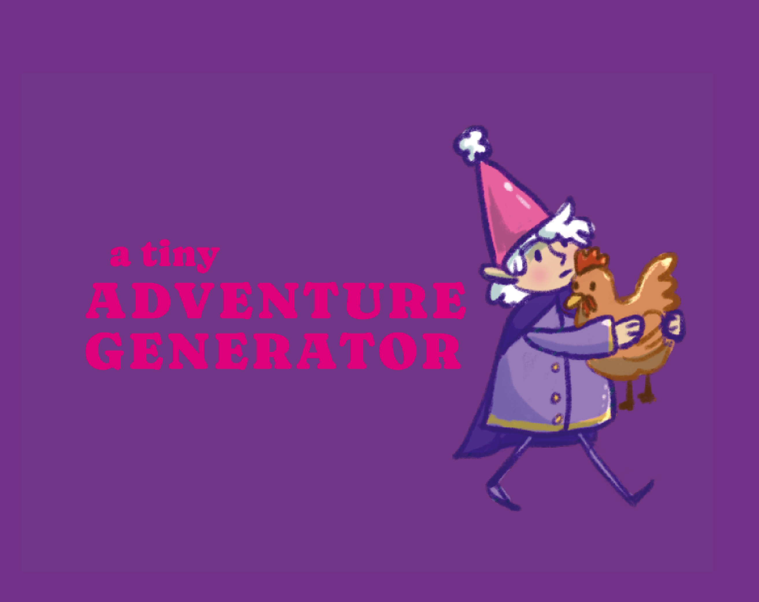 a tiny adventure generator